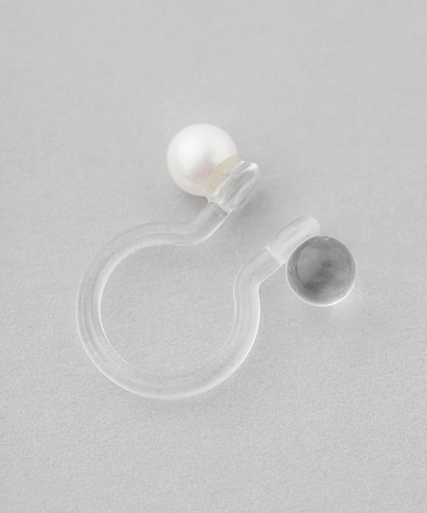 Petite Flower x Petite Pearl Earrings [Set of 2 Pairs]