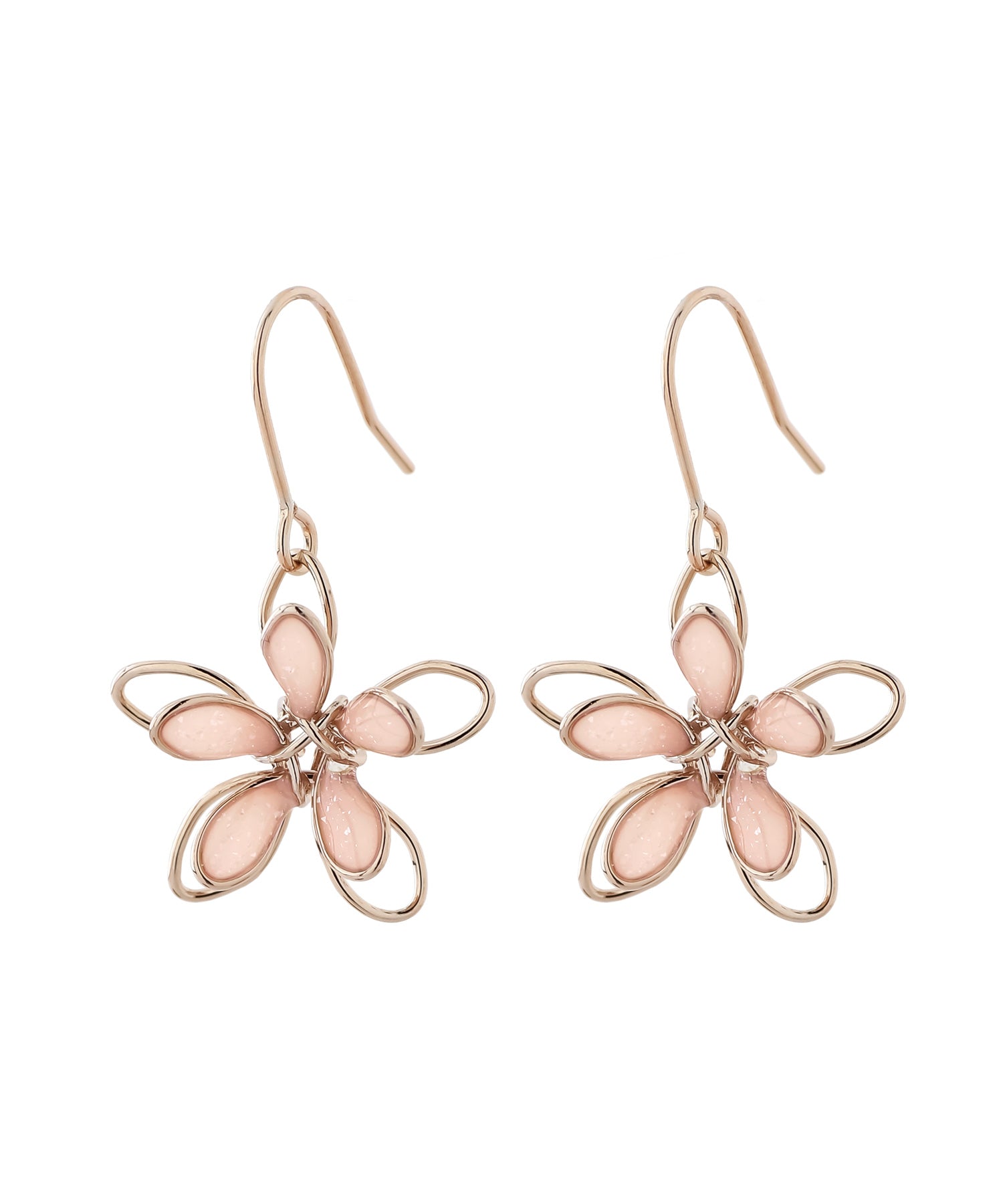ANEMONE】フラワーが揺れるフックピアス｜SANPO ONLINE(サンポー