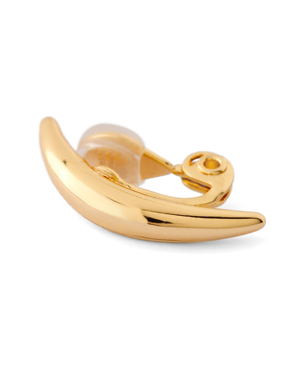 Curved Line Metal Earrings