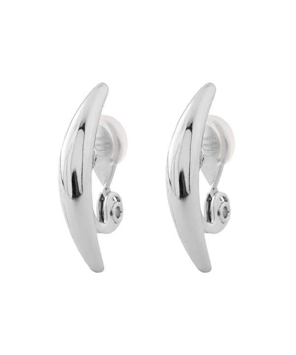Curved Line Metal Earrings