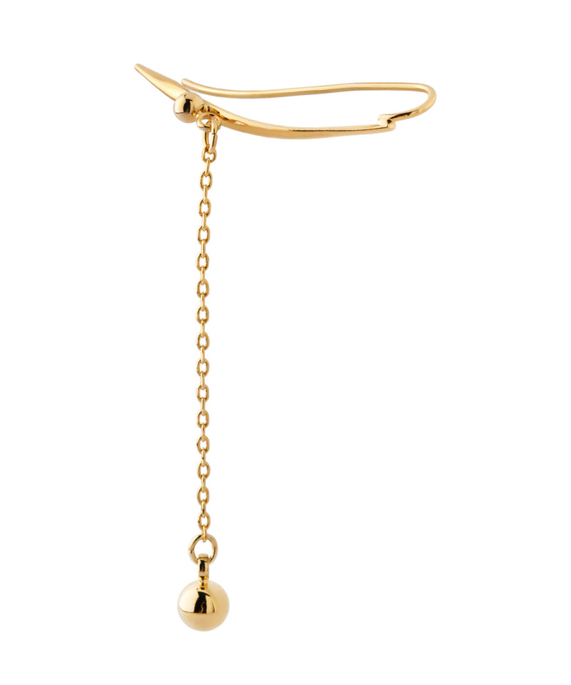 Sphere x Chain Ear Cuff