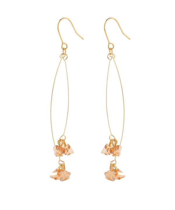 ANEMONE】ビーズ×メタルラインピアス｜SANPO ONLINE(サンポーオンライン)