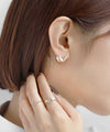ニュアンスメタルハートピアス