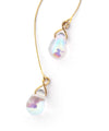 Aurora Glass Drop Hook Earrings