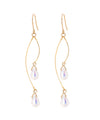 Aurora Glass Drop Hook Earrings