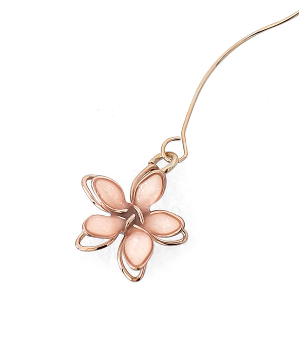 プチフラワーロングピアス