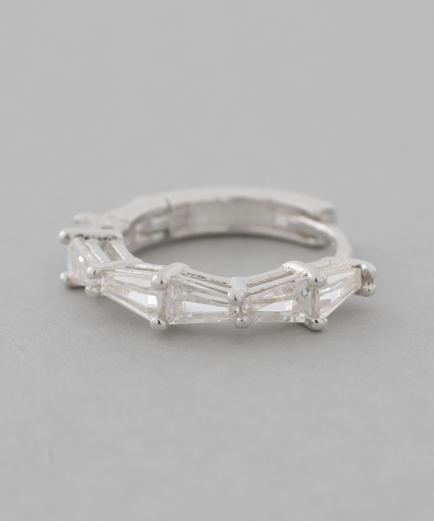 mimi33】ビジューフープピアス[silver925][Basic]｜アネモネ