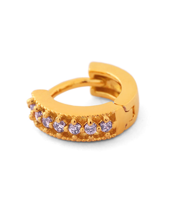ビジューフープピアス[Sheerchic]