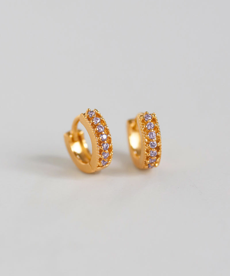 ビジューフープピアス[Sheerchic]