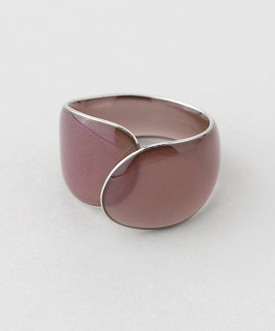 Chic color volume ring