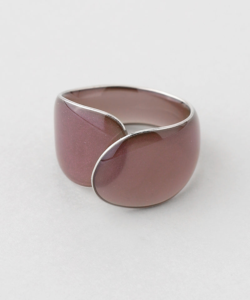 Chic color volume ring
