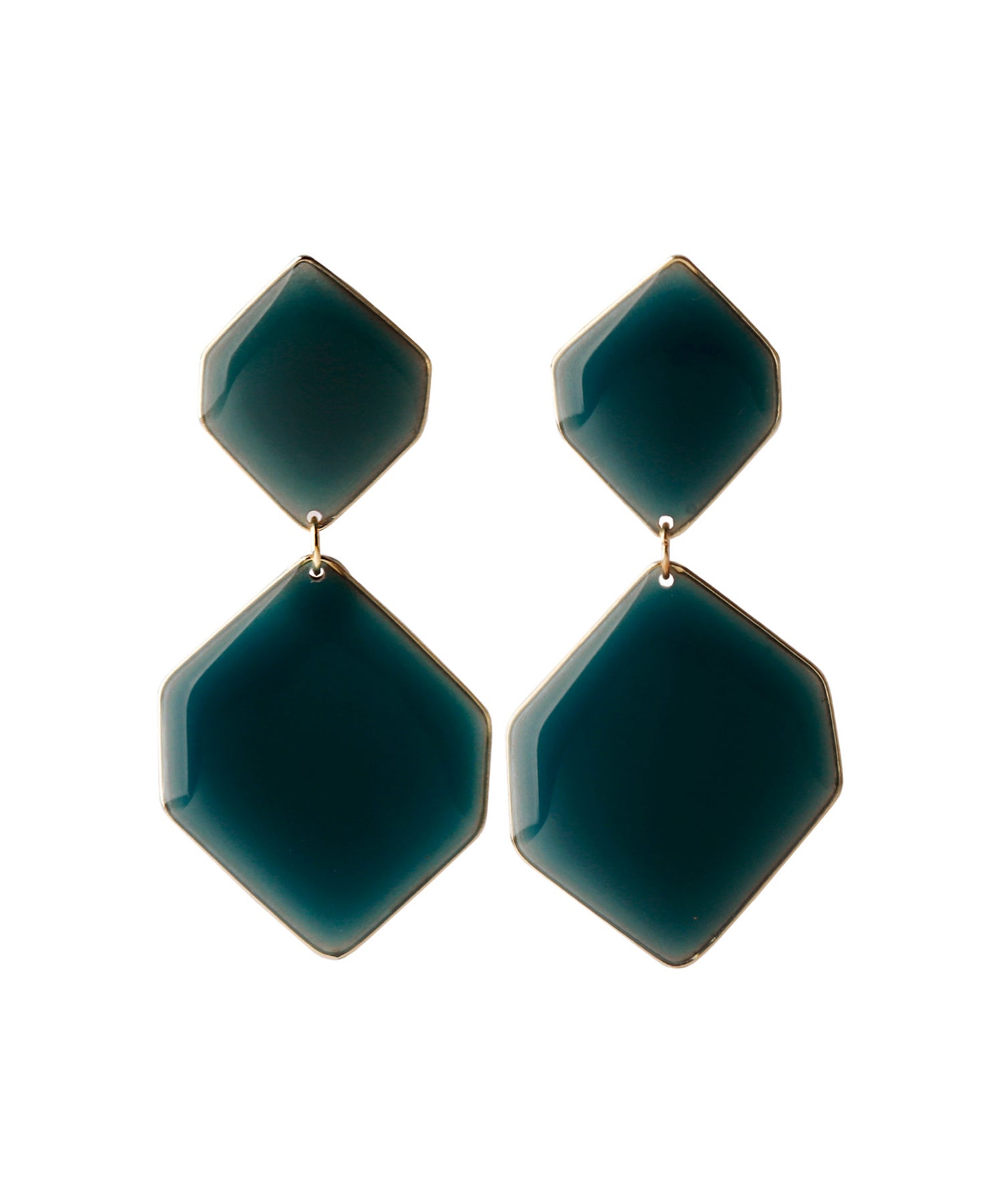 ANEMONE】ダブルヘキサゴンのつやつやピアス｜SANPO ONLINE(サンポー