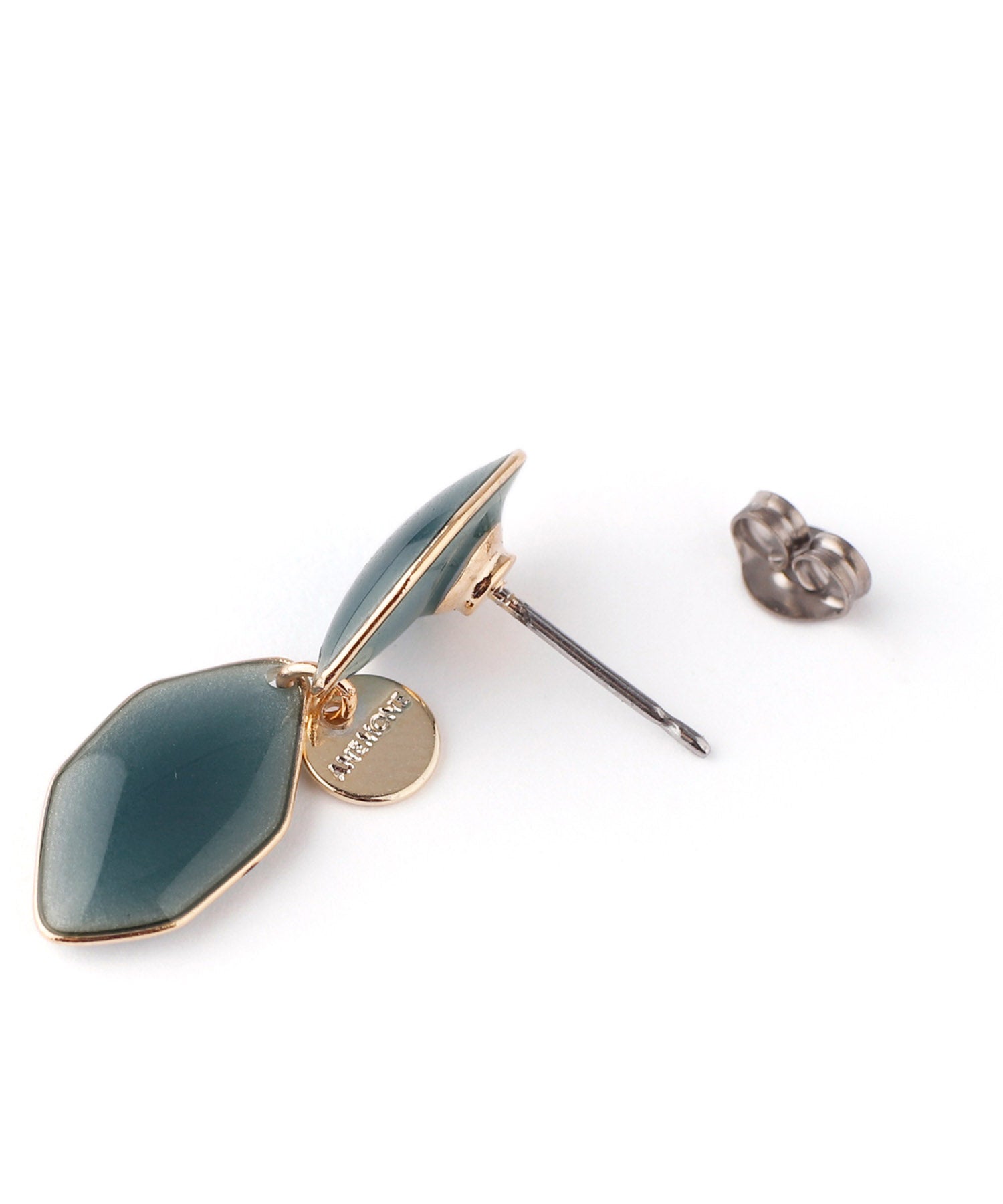 ANEMONE】ダブルヘキサゴンのつやつやミニピアス｜SANPO ONLINE