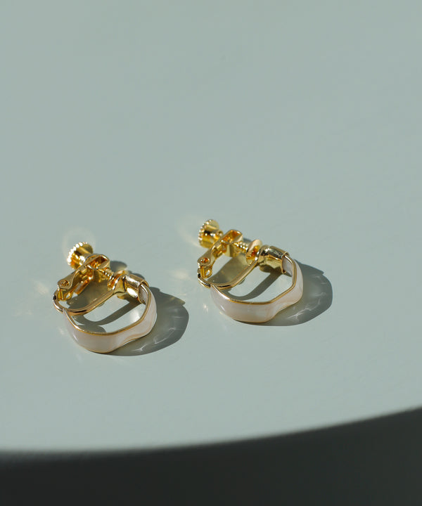 mimi33】ニュアンスフープイヤリング[S][Sheerchic]｜SANPO ONLINE