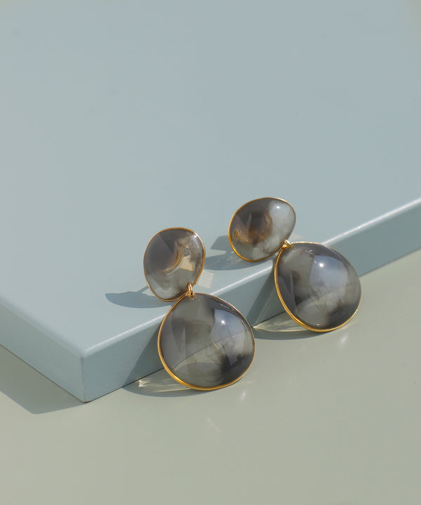 mimi33】マーブルピアス[Sheerchic]｜SANPO ONLINE(サンポーオンライン)