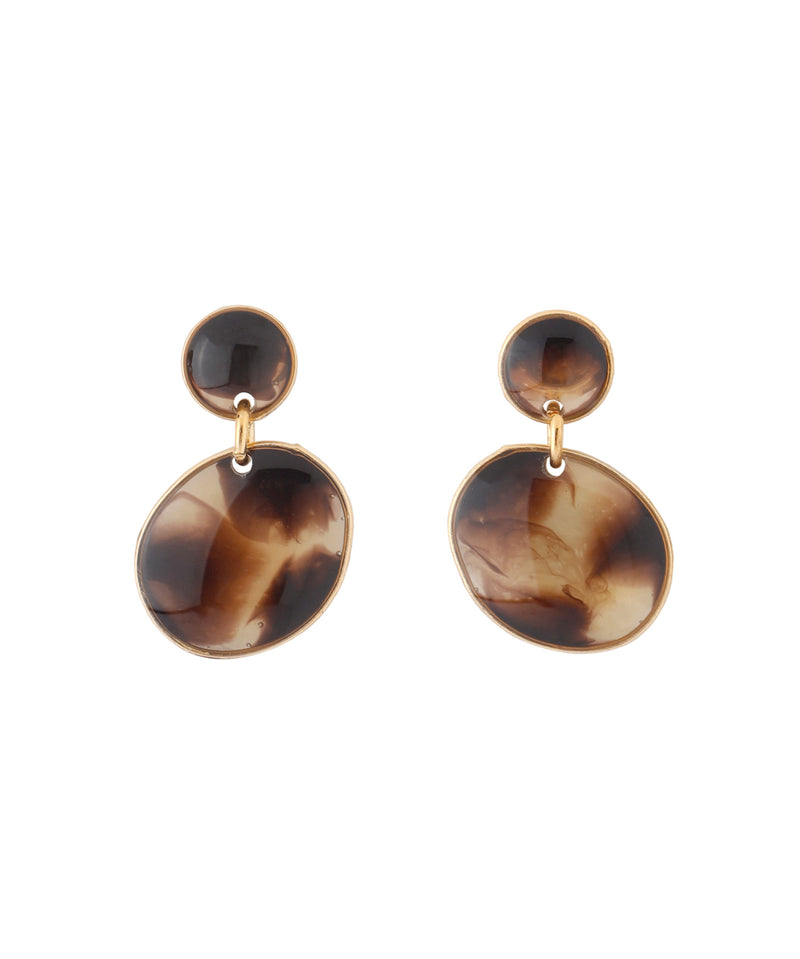 Circle Plate Earrings