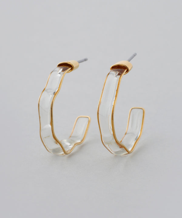 ニュアンスフープピアス[M][Sheerchic]