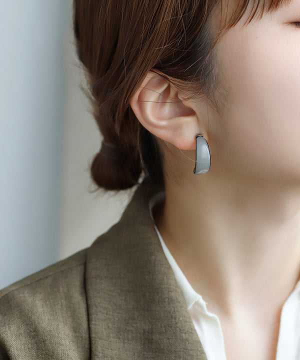 ボールドフープピアス[Ownideal]