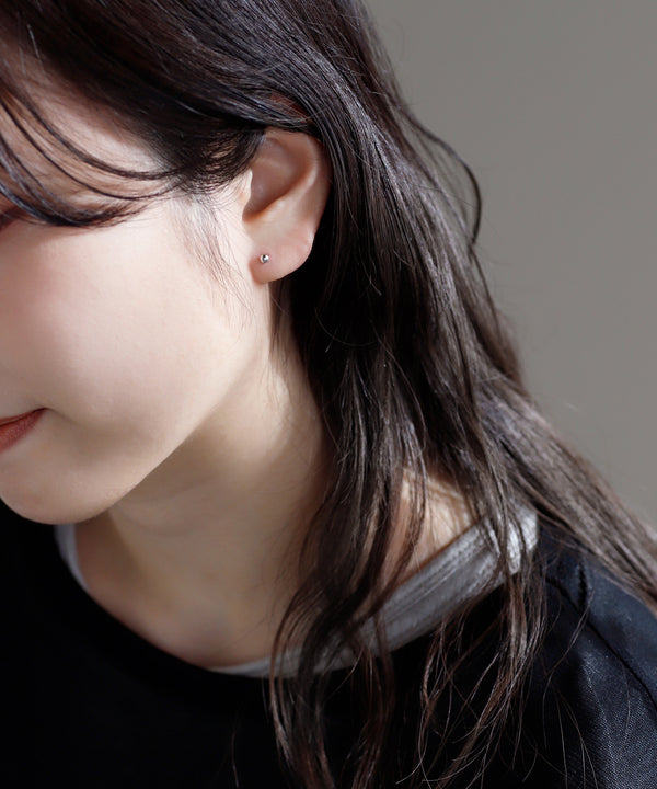 ビジューボール2WAYピアス[Sheerchic]