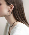 ビジューフープピアス[Sheerchic]