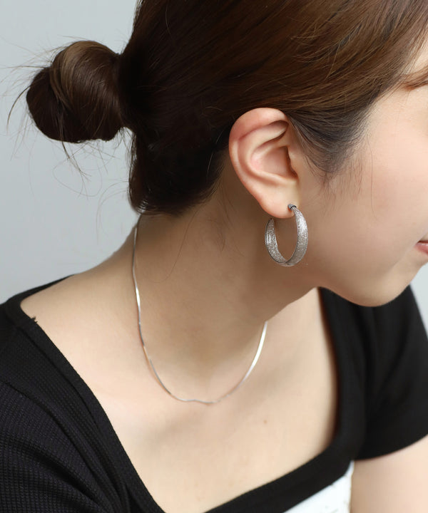 ラメフープピアス[Sheerchic]