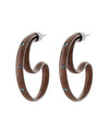 カラービジューフープピアス[Ownideal]