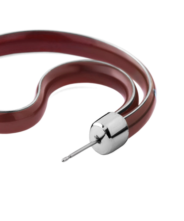 カラービジューフープピアス[Ownideal]