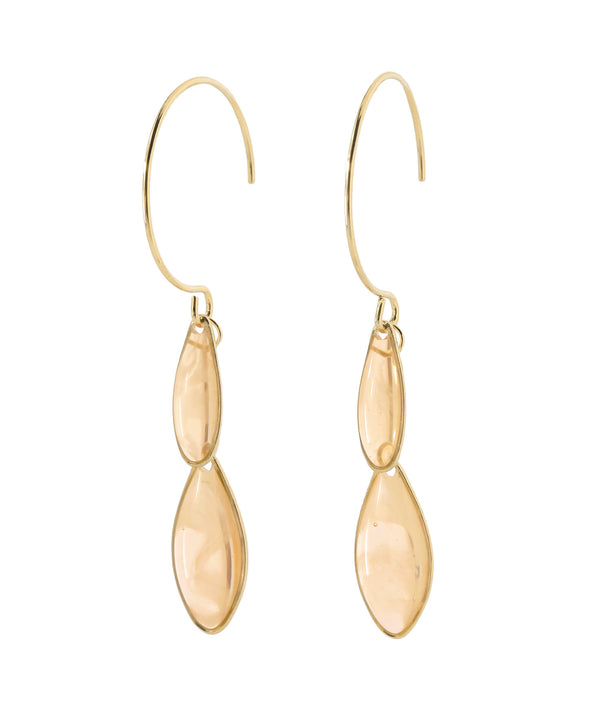 マーブルフックピアス