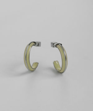 彩色圈形耳環[Ownideal]