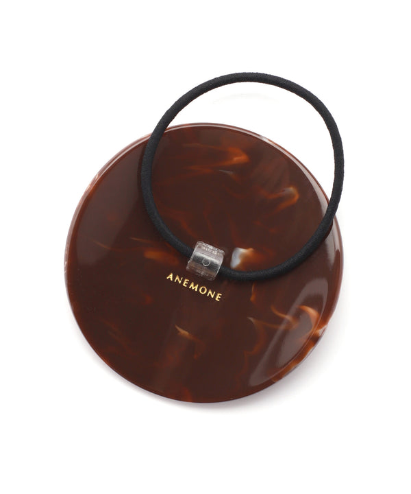 ビッグラウンドプレートのヘアゴム