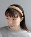 シックカラーワイドカチューシャ