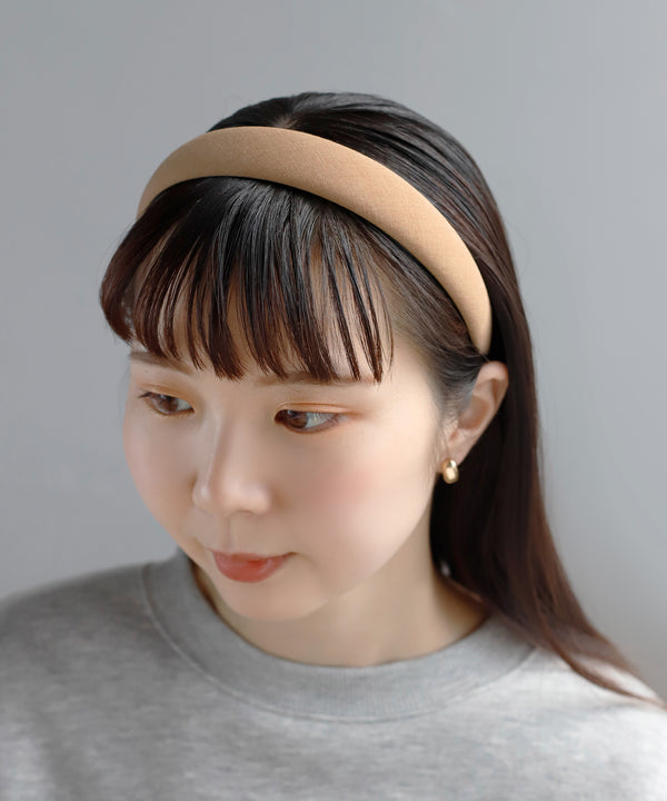 シックカラーワイドカチューシャ