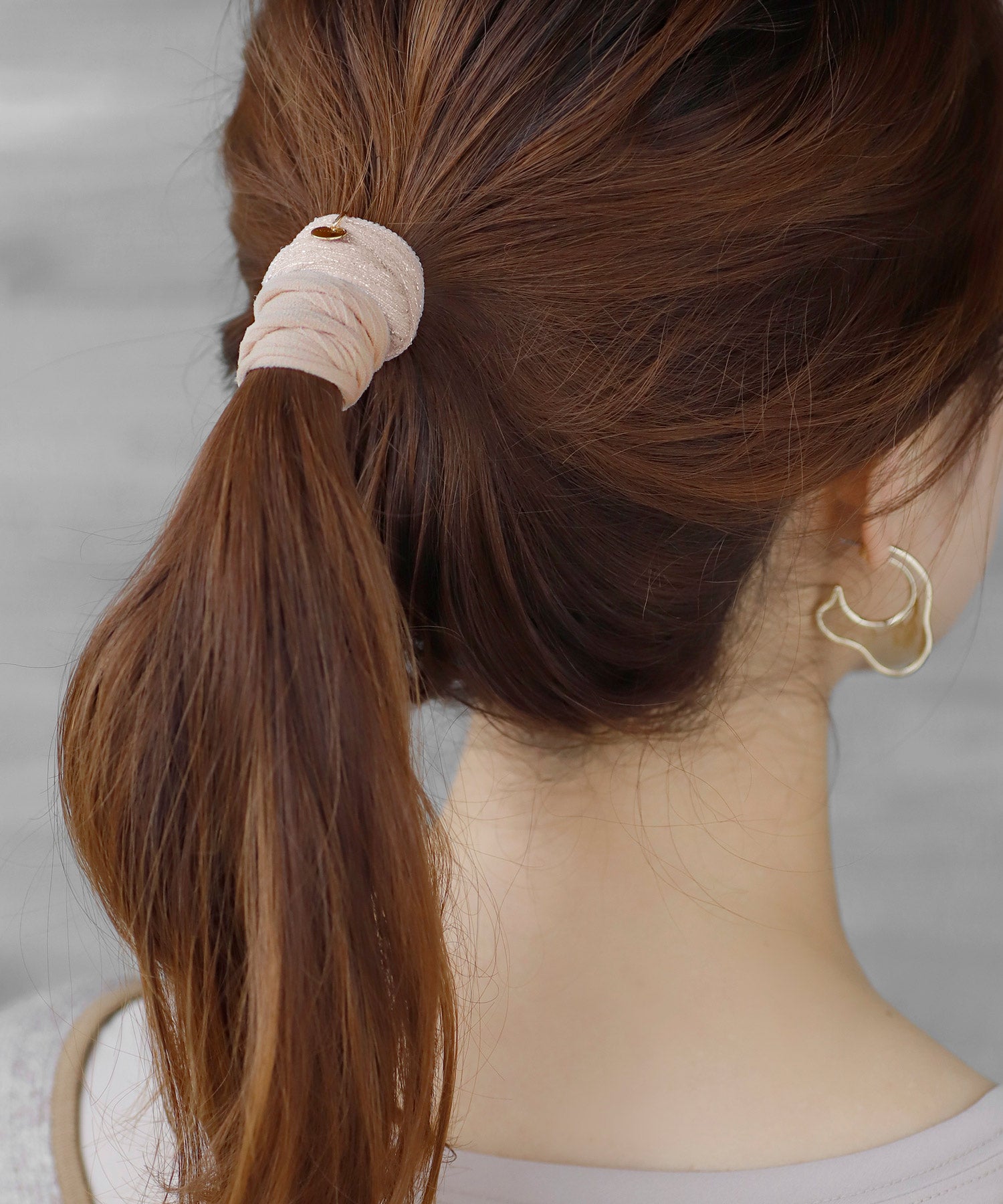 ANEMONE】ソフトカラー×ラメヘアゴム[3本セット]｜SANPO ONLINE