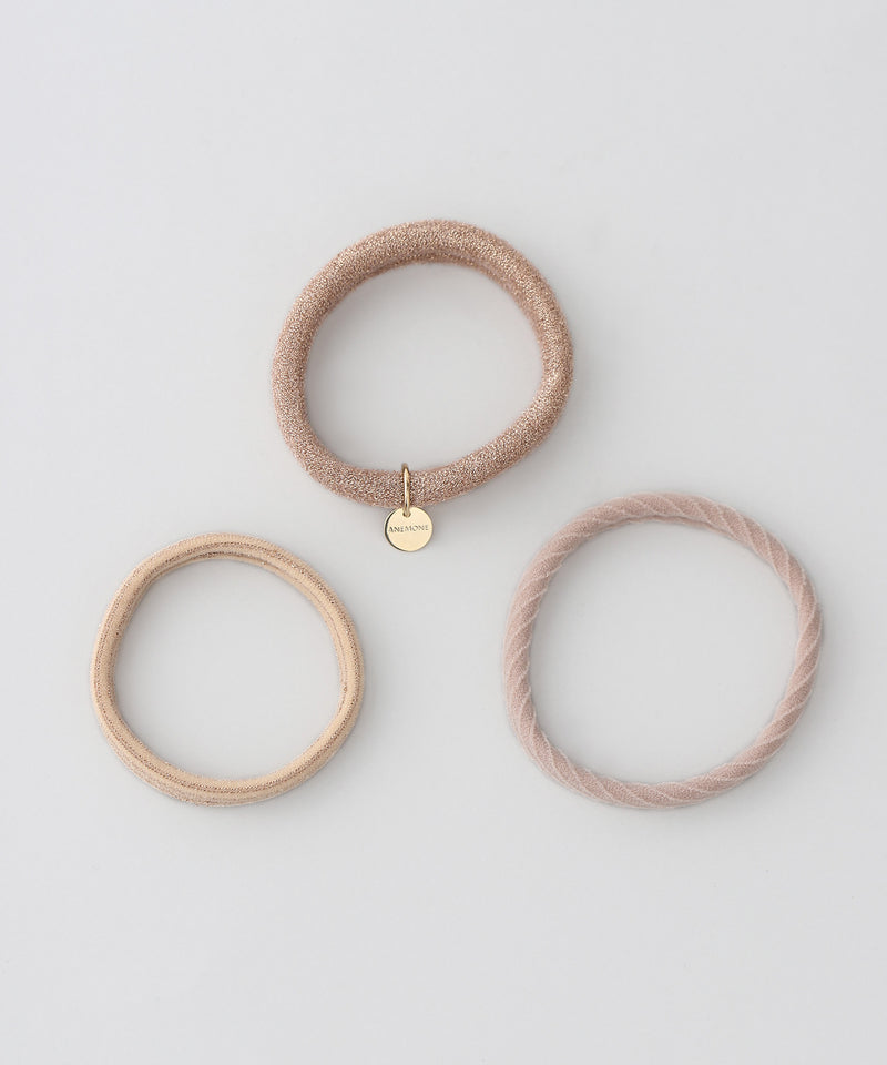 Glitter x Chic Color Hair Ties (Set of 3)
