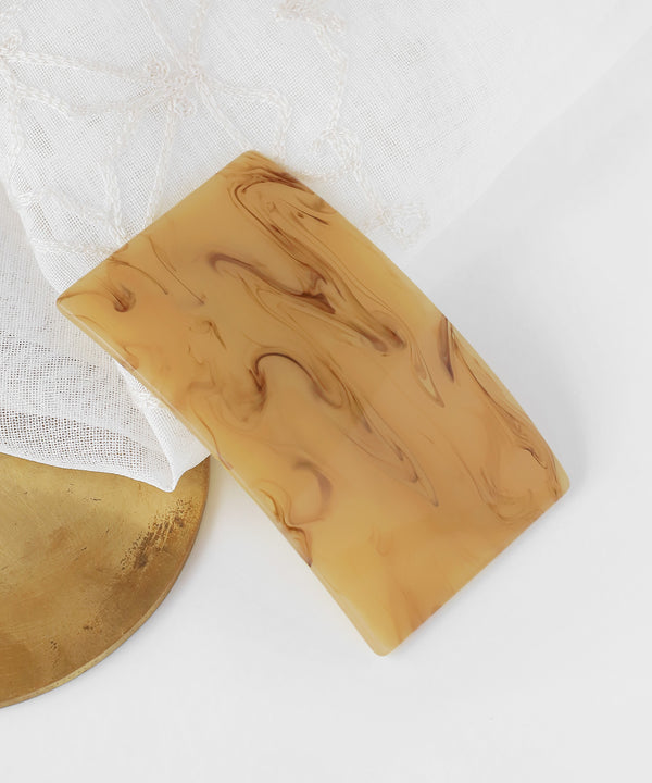 マーブルビッグスクエアバレッタ