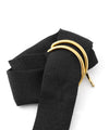 Belt-style ribbon ponytail hook [glitter]