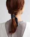 Belt-style ribbon ponytail hook [glitter]