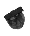 Overlapping ribbon chignon net