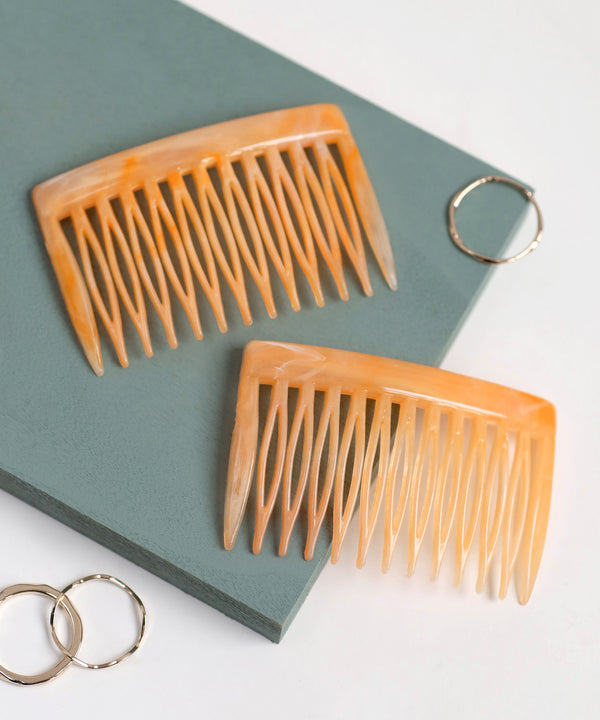 German-made Marble Comb [Set of 2]