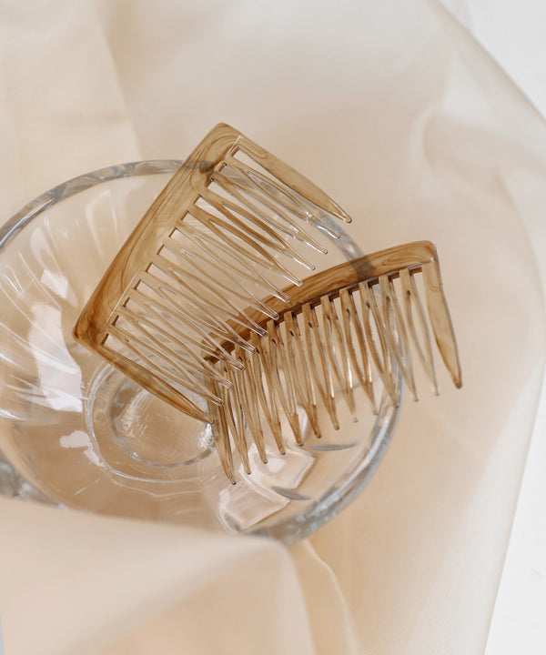 German-made Marble Comb [Set of 2]