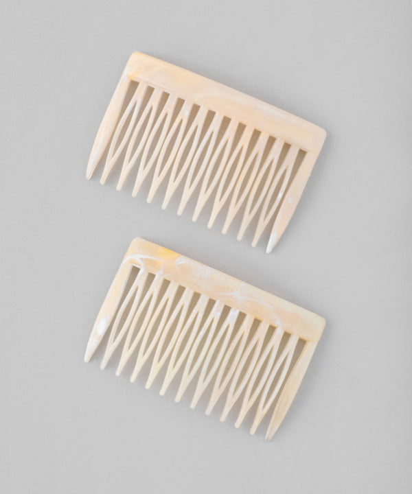 German-made Marble Comb [Set of 2]