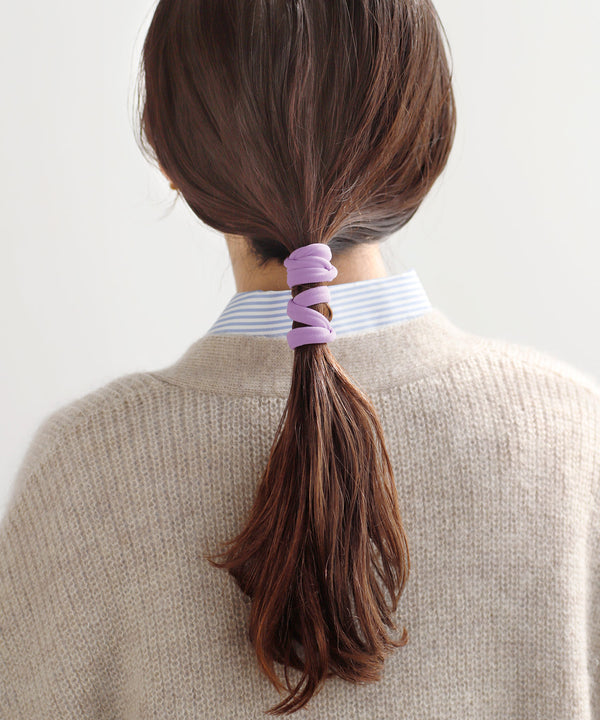 ソフトカラーヘアゴム[2本セット]