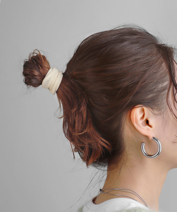 ソフトカラーヘアゴム[2本セット]