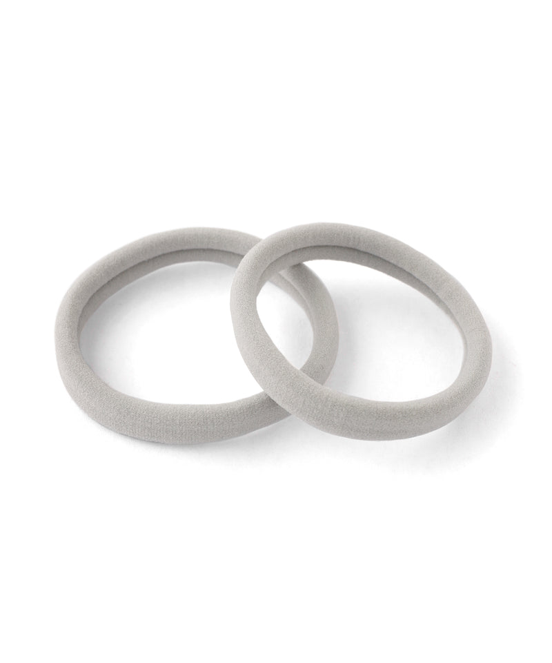 Soft color hair ties (set of 2)