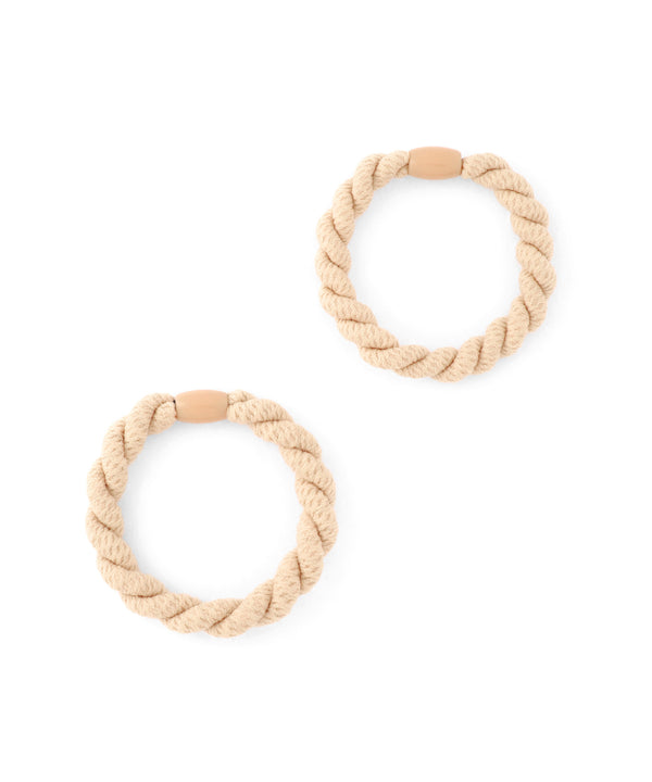 ANEMONE】ロープヘアゴム[2本セット]｜アネモネ・シエナロゼ・ミミサン