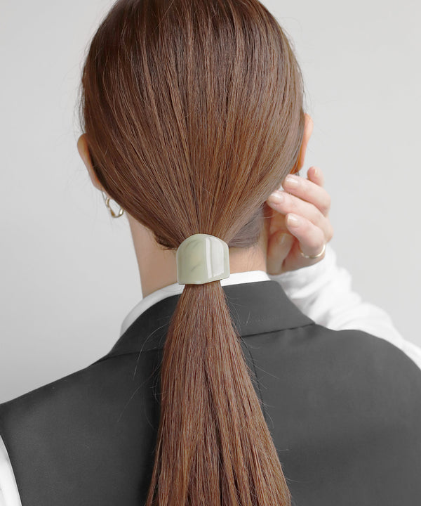 ヘキサゴンプレートヘアゴム