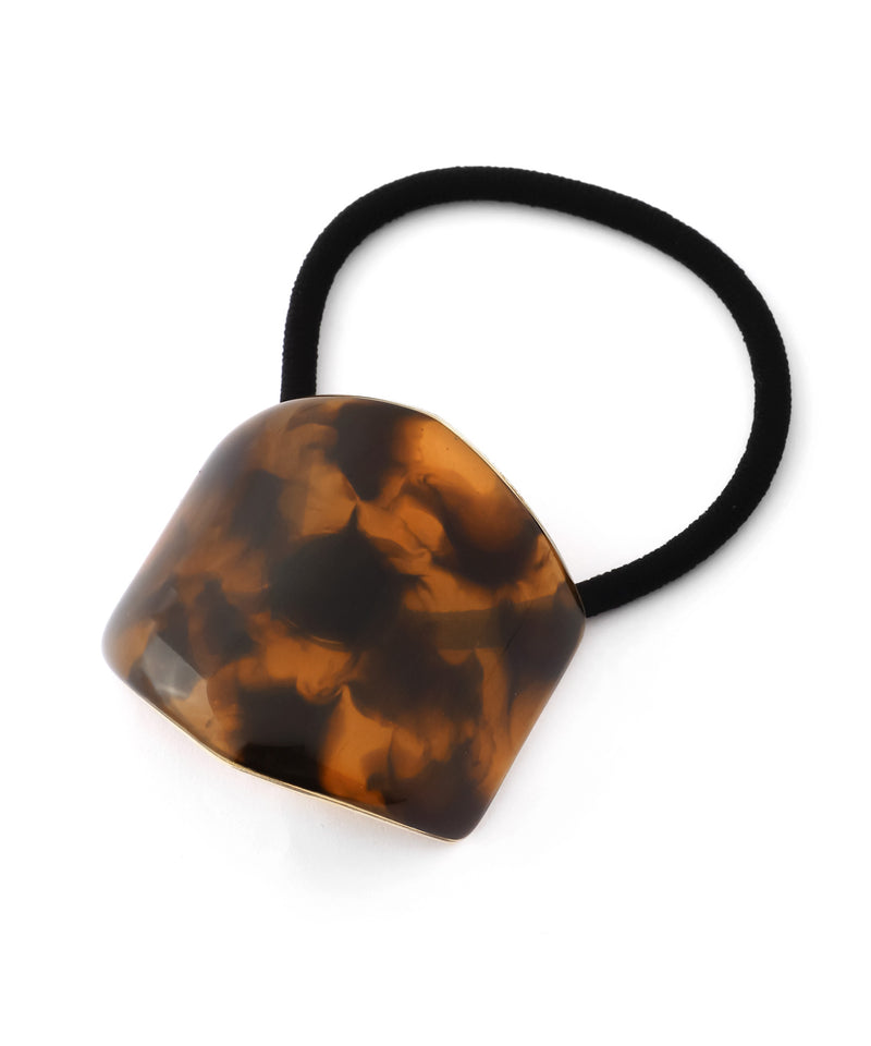 Hexagon Plate Hair Tie