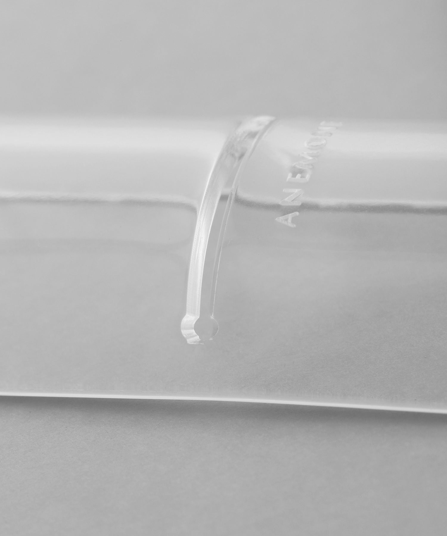 ANEMONE】クリアプレートスリットポニー[ヘアゴム2本セット]｜SANPO