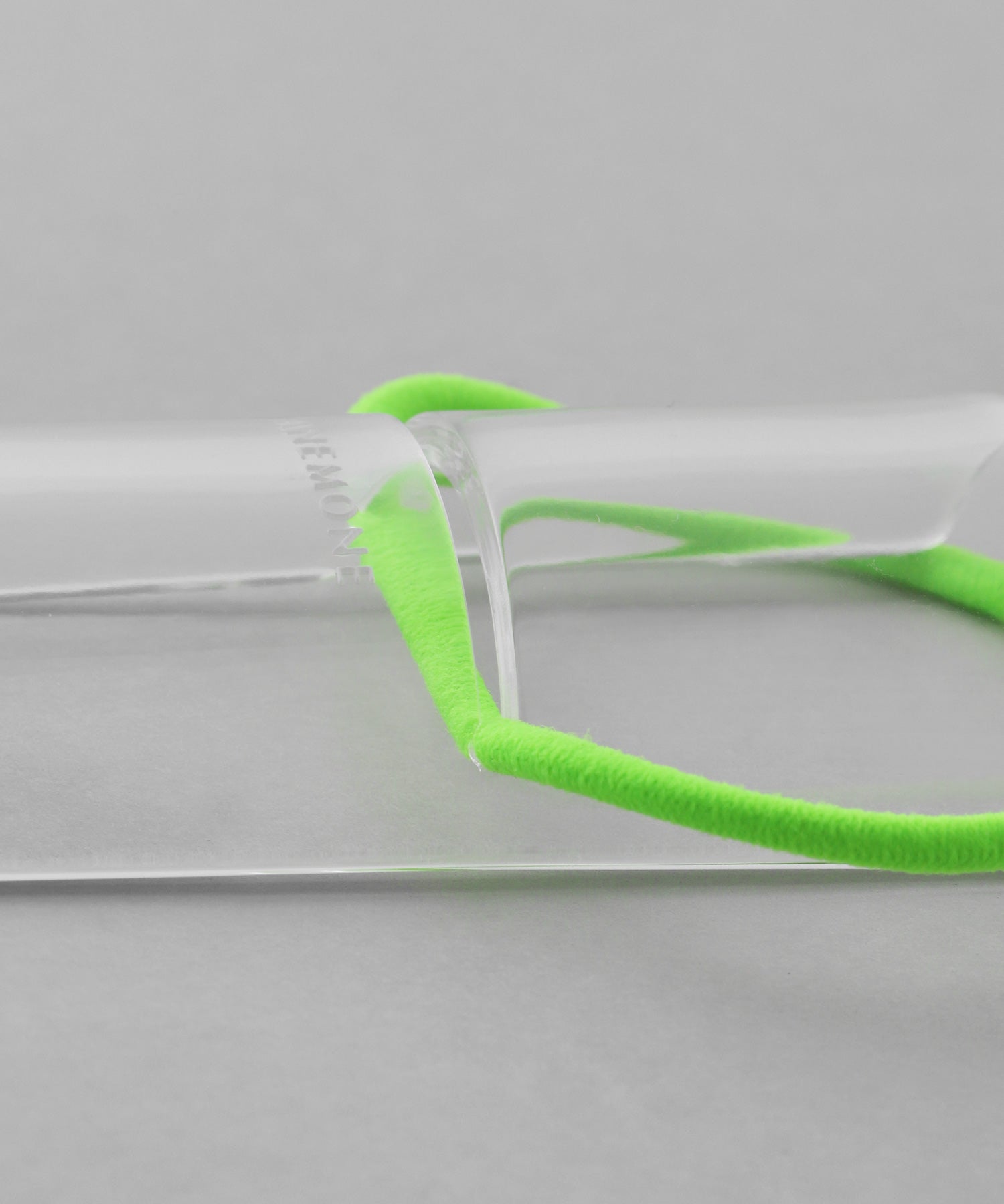 ANEMONE】クリアプレートスリットポニー[ヘアゴム2本セット]｜SANPO