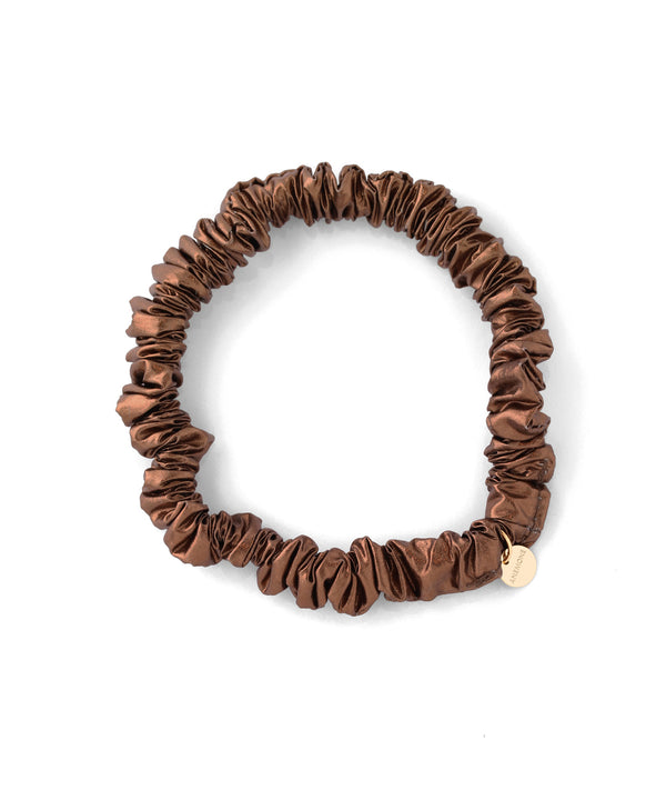 Metallic Slim Scrunchie